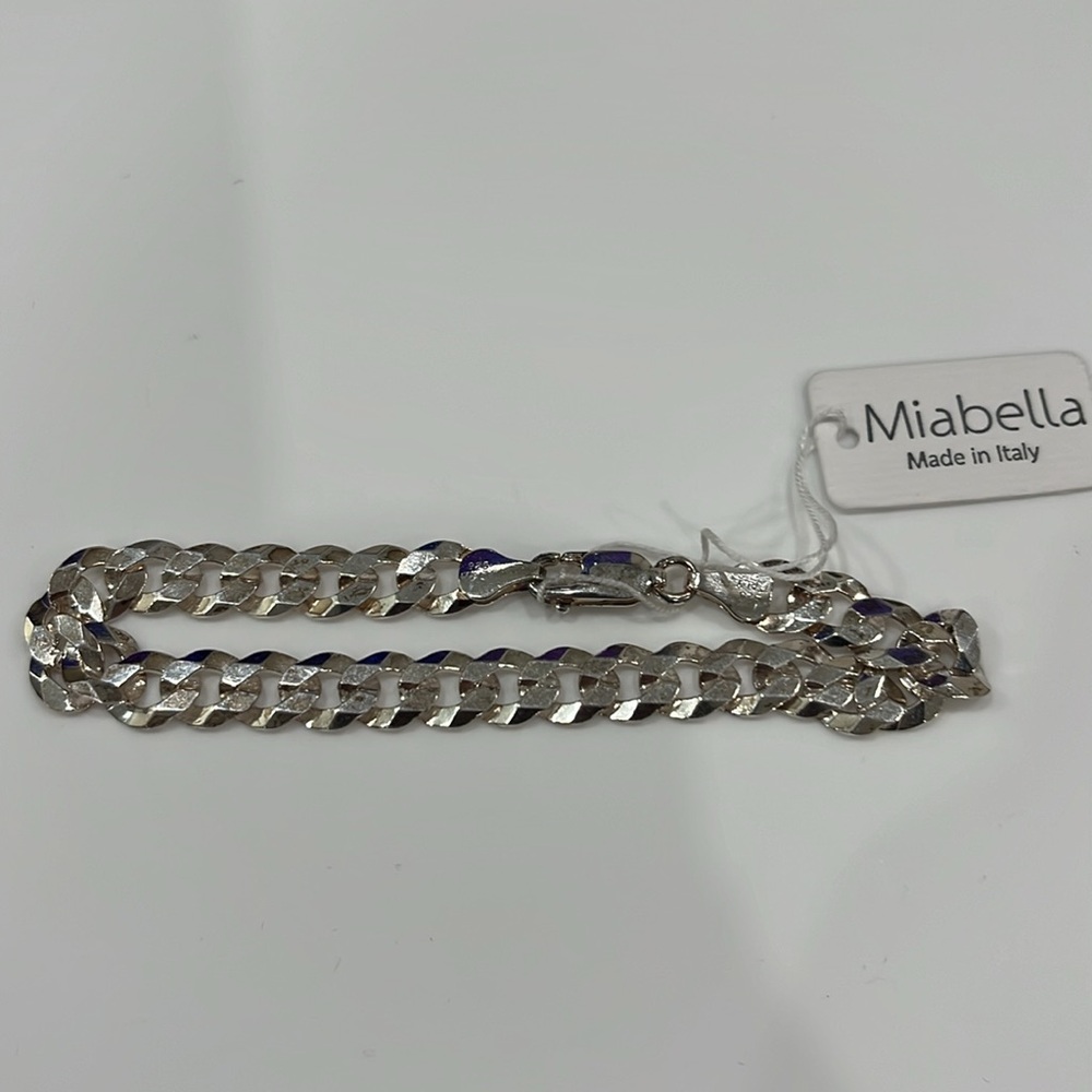 MIABELLA MADE IN ITALY STAMPED 925 BRACELET APROX 8 inches BRAND NEW